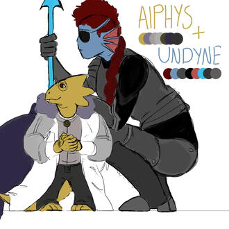 ALPHYS + UNDYNE